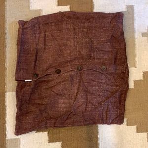 Pillow Case with Buttons